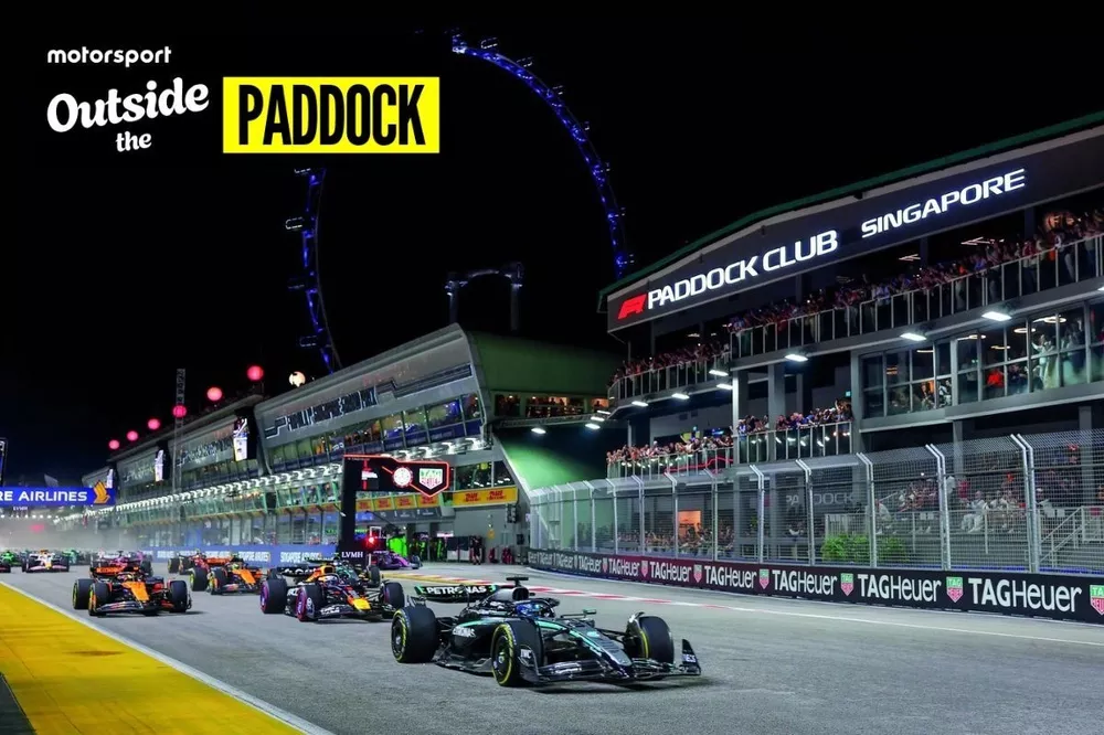 F1 Singapore GP Friday: Full Schedule, Weather Update & Viewing Guide 2 Night race action at Marina Bay Street Circuit during the Singapore Grand Prix weekend