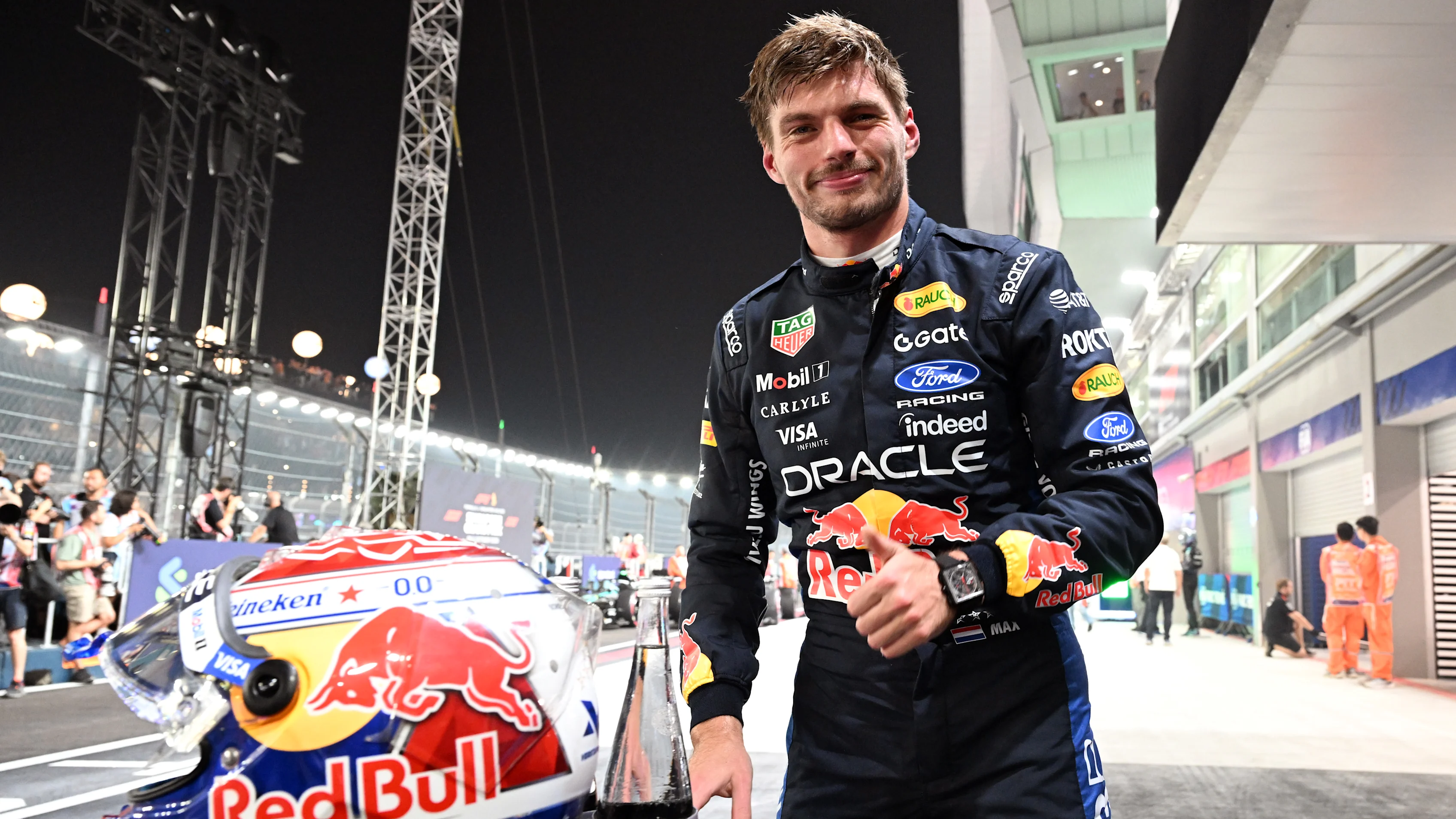 Russell Defends P2 Sprint Quali Despite Downgraded Car 3 Sprint Qualifying action under the Marina Bay lights in Singapore