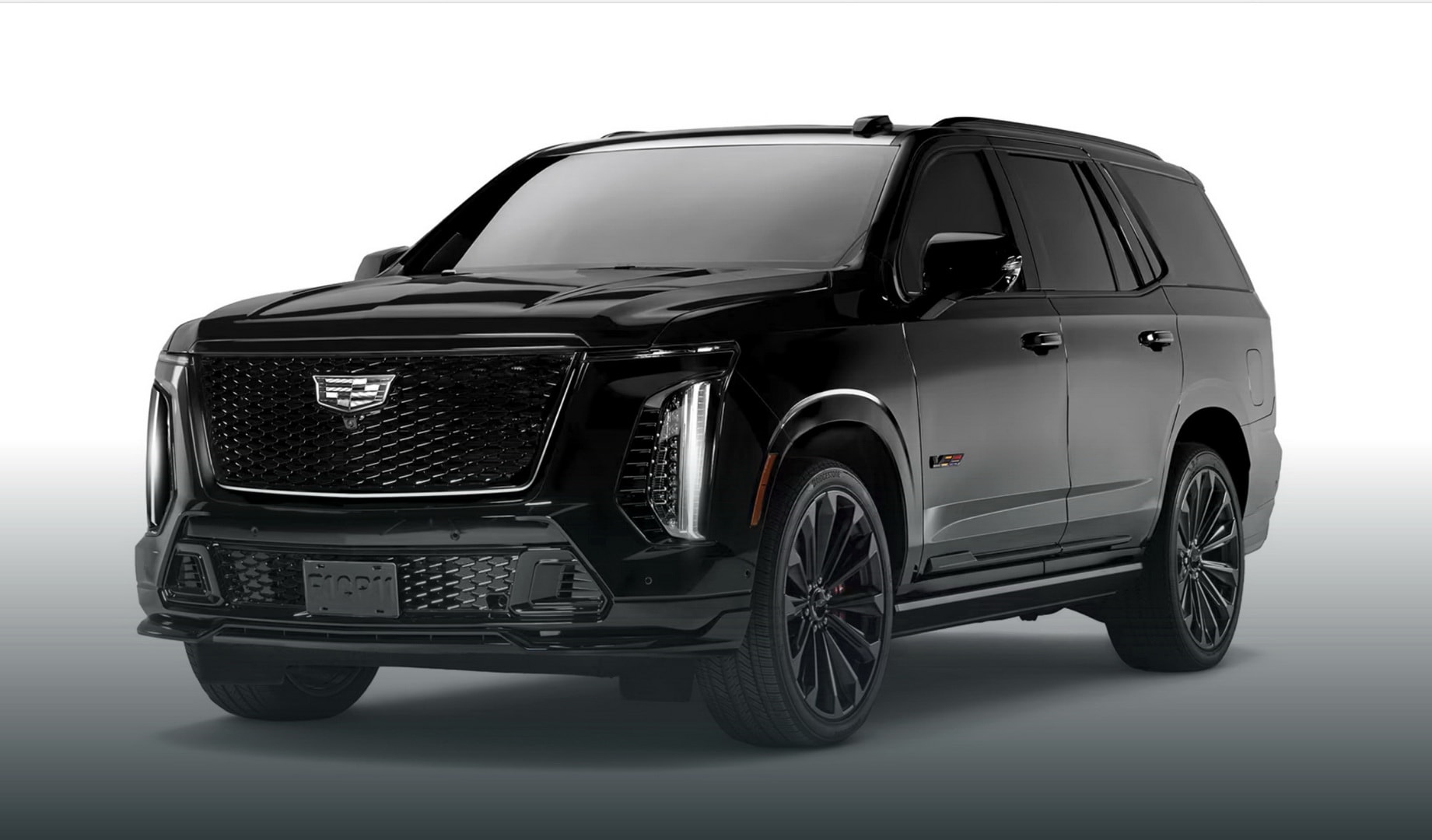 Cadillac Launches $222,500 Sergio Perez Edition Ahead of F1 Milestone 3 Detail of Escalade-V Checo Perez Edition wheel design and trim