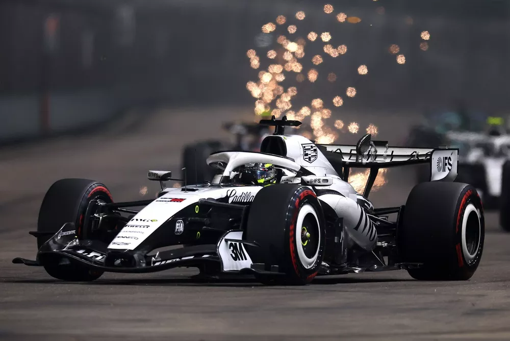 Cadillac’s F1 Brake Issues Force Early Lift and Coast on Lap Two 2 Cadillac MAC-26 brake management during Singapore Grand Prix