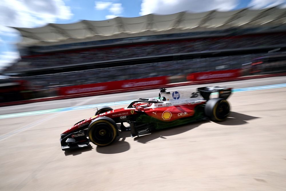 Charles Leclerc Defends Position Against Hamilton in Turn 1 Clash 2 Charles Leclerc and Lewis Hamilton set boundaries ahead of Turn 1 at COTA