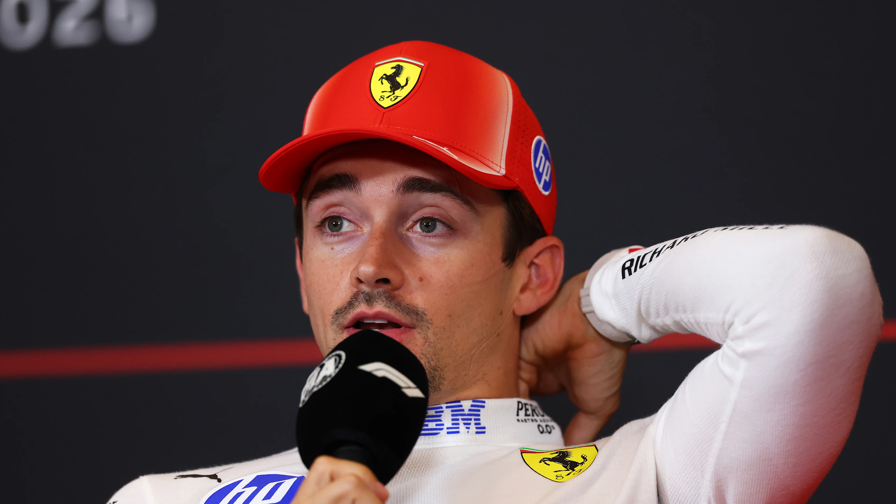 Leclerc Sets Ambitious Goal Beyond P2 in Teams’ Championship 3 Leclerc celebrates a P2 result as Ferrari chases momentum and victories