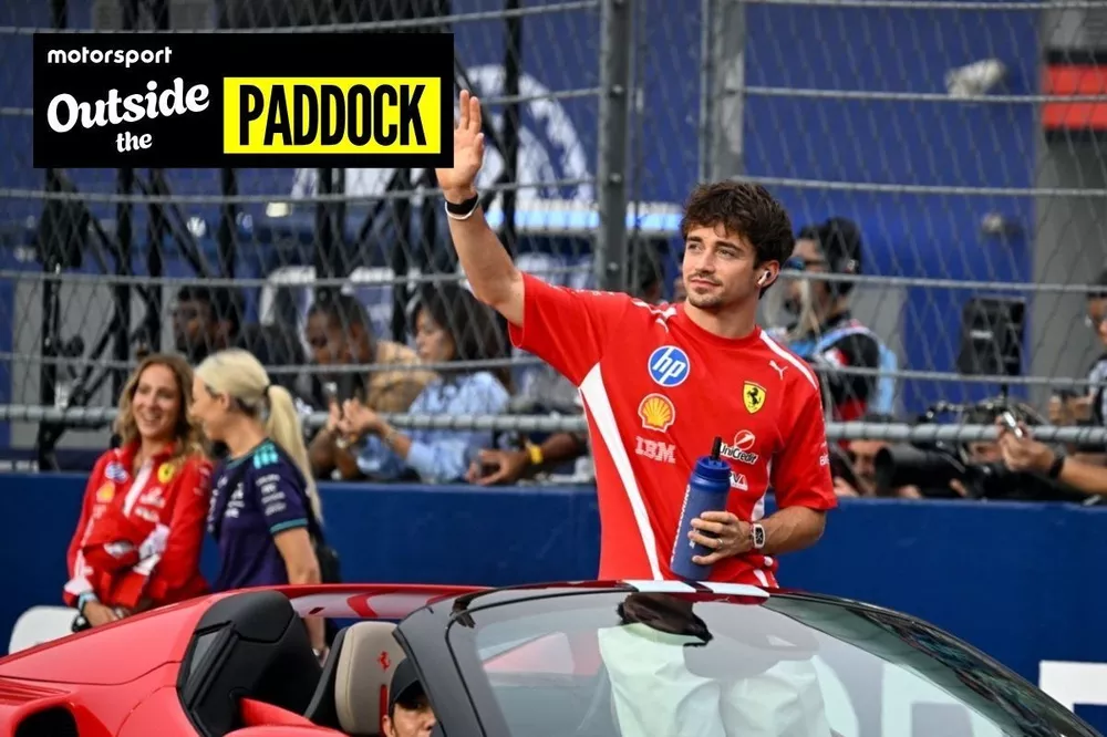 Charles Leclerc’s Private Jet Drama Triggers Sudden Plan Shift 2 Charles Leclerc arrives for the Singapore Grand Prix weekend after travel disruption