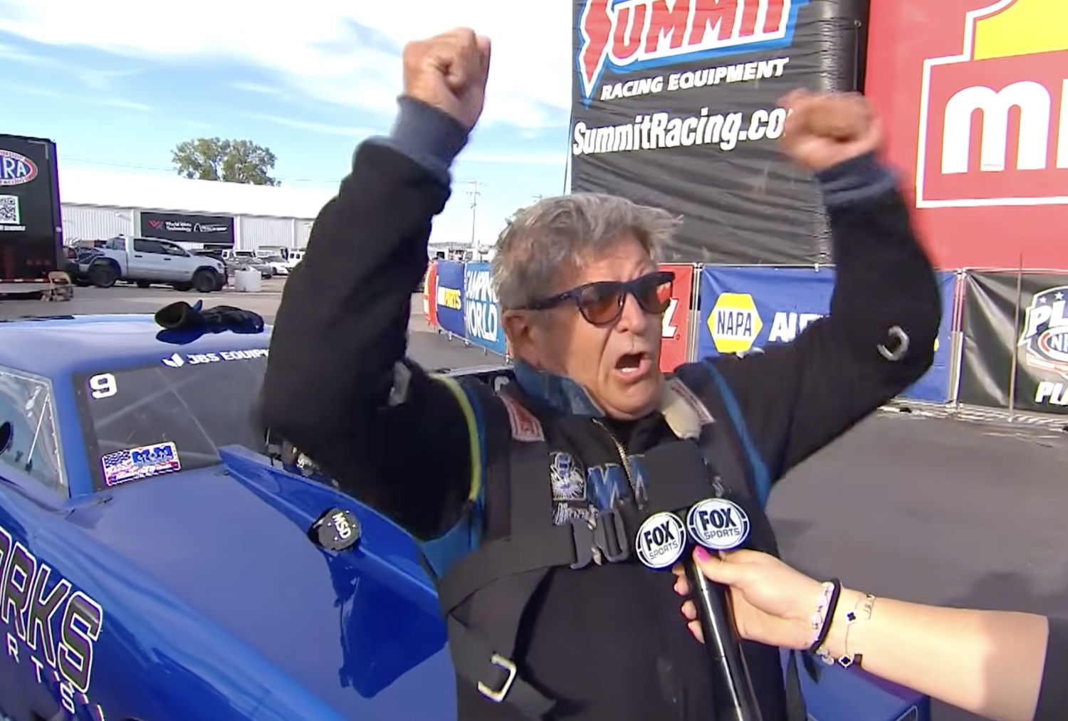 Chip King Sets Historic NHRA Pro Mod 5.50-Second Record in St. Louis 2 Chip King’s Pro Mod car charges down World Wide Technology Raceway during qualifying