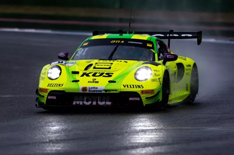 DTM Hockenheim: Engstler Claims Wet-Weather Pole, Preining Stays Composed 2 Luca Engstler leads DTM qualifying at a wet Hockenheim