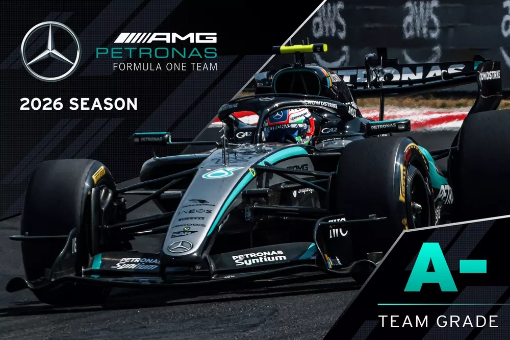 Shocking Numbers Reveal Mercedes’ Fall from F1 2026 Dominance 2 Mercedes and key rivals during the tightly contested 2026 F1 campaign
