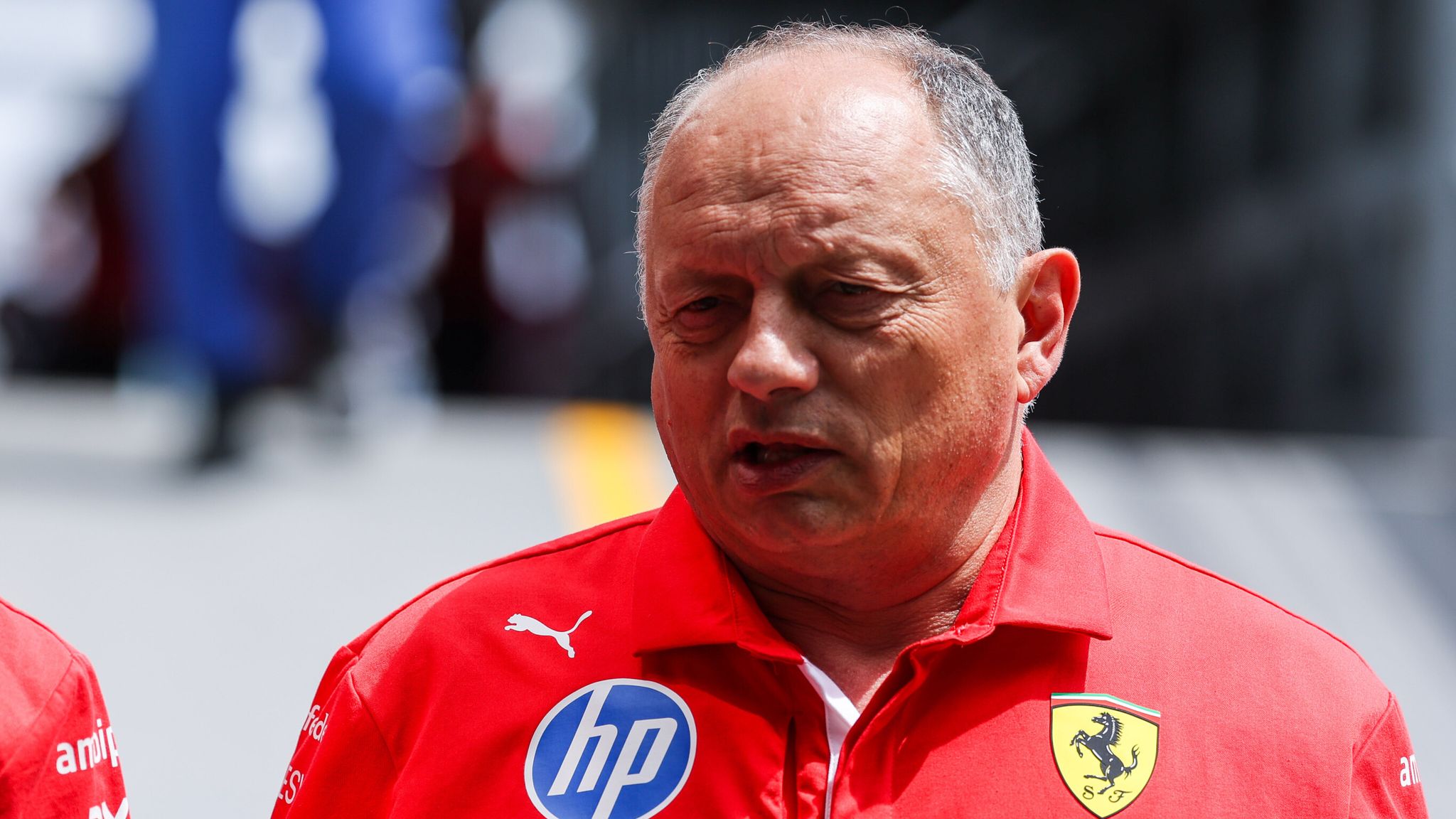 Fred Vasseur Doubts Red Bull's Status as Top F1 Team 3 Ferrari team principal Frédéric Vasseur in the F1 paddock