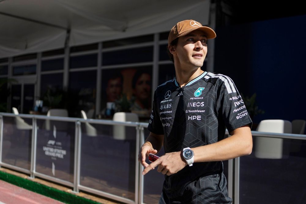 George Russell Fires Back at Christian Horner's Simulator Claims 1 george russell responds to christian horners red bull simulator claim George Russell Fires Back at Christian Horner's Simulator Claims