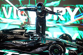George Russell Reveals Hidden Challenges Behind 2025 Singapore GP Win 2 George Russell celebrates Singapore GP victory for Mercedes