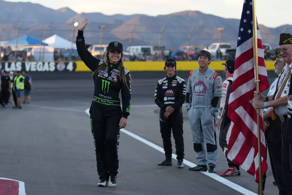 Hailie Deegan Targets NASCAR Truck Comeback Amid Uncertain Future 2 Hailie Deegan during a NASCAR Truck Series weekend