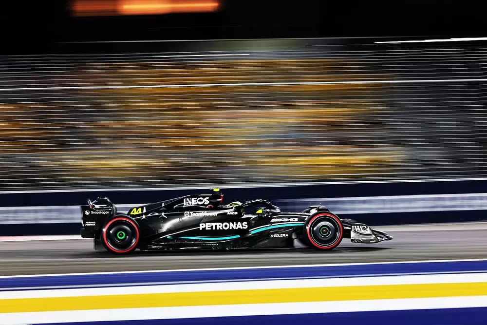 Lewis Hamilton Slams F1’s Risk-Averse Changes: ‘I Strongly Dislike It’ 3 Lewis Hamilton on track at Circuit of the Americas amid run-off debate