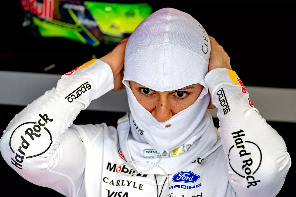 Isack Hadjar Gets Surprising Strategy to Shrink Max Verstappen Gap 2 Isack Hadjar during Friday practice at COTA amid handling struggles