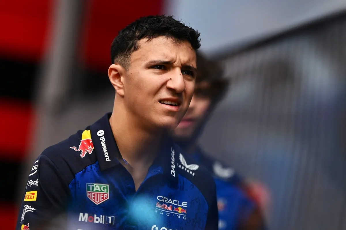 Isack Hadjar Demands Ban on Controversial F1 Gear 3 Isack Hadjar in Red Bull colours amid debate on F1 cooling vests