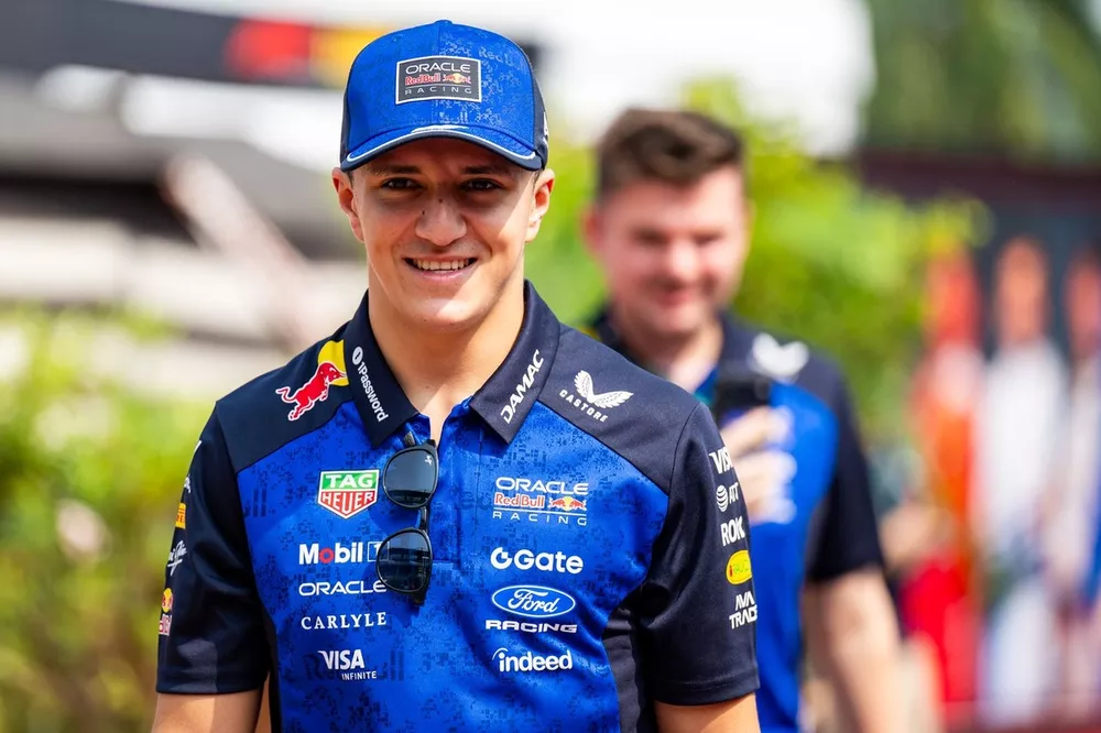 Isack Hadjar Shares Shocking Response After First Lap with New F1 Engine 2 Isack Hadjar driving Red Bull with the in-house 2026 power unit