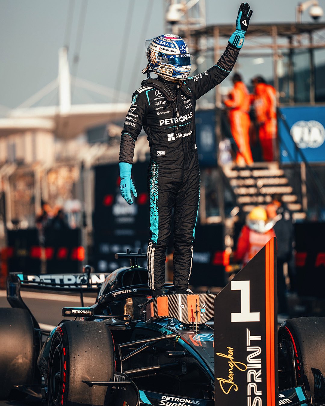George Russell Secures Unofficial 2026 F1 Sprint Victory 1 it was a joy to drive russell happy after 2026 sprint qualifying George Russell Secures Unofficial 2026 F1 Sprint Victory