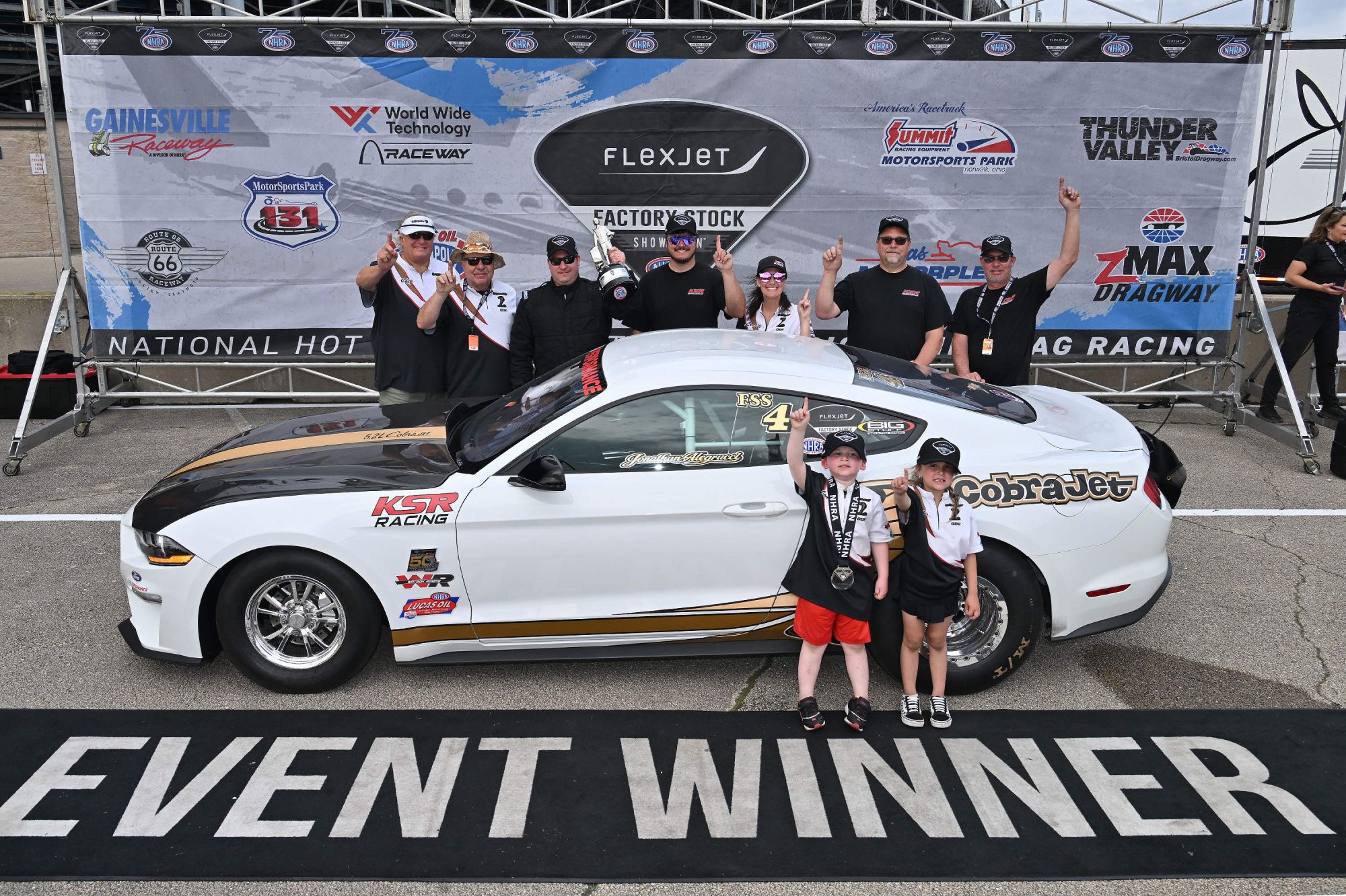 Jonathan Allegrucci Clinches Flexjet NHRA Factory Stock Showdown Title 3 Jonathan Allegrucci wins Chicago round in Flexjet Factory Stock Showdown
