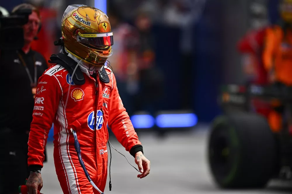 Lewis Hamilton Urges Singapore Track Fixes: Rain Saved What Could’ve Been Boring 2 Lewis Hamilton during Singapore sprint weekend, calling for Marina Bay changes