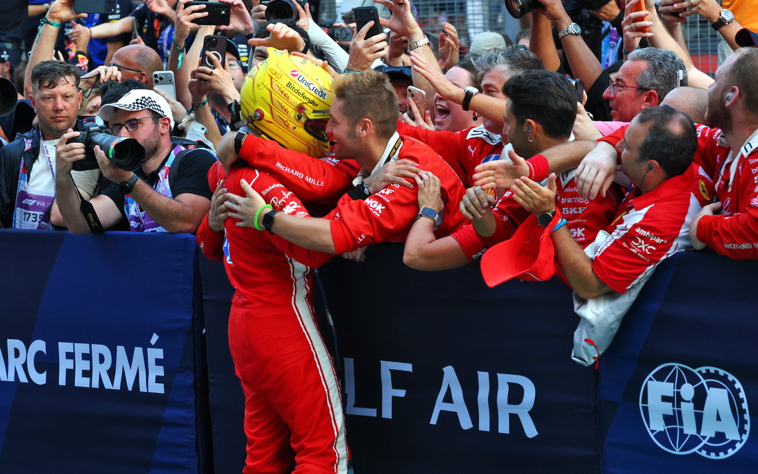 Lewis Hamilton Reveals Why He Won’t Take the Ferrari ‘Casino’ Risk 2 Lewis Hamilton jokes about avoiding the casino after overruling Ferrari pit call at Sepang