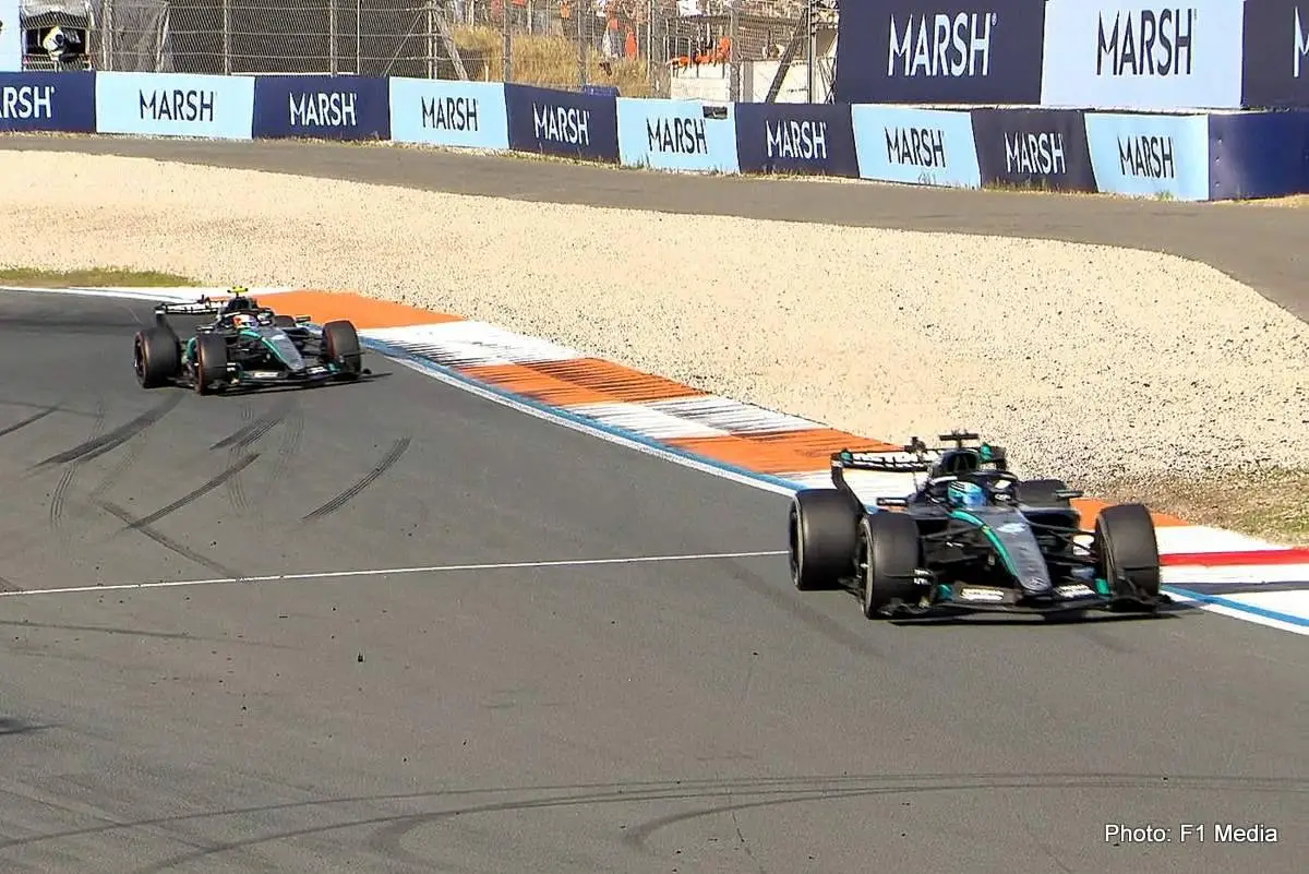 Lewis Hamilton Accused of Sabotage as Liam Lawson's F1 Future Hangs in Balance 1 lewis hamilton says the mercedes drivers they get the call they Lewis Hamilton Accused of Sabotage as Liam Lawson's F1 Future Hangs in Balance