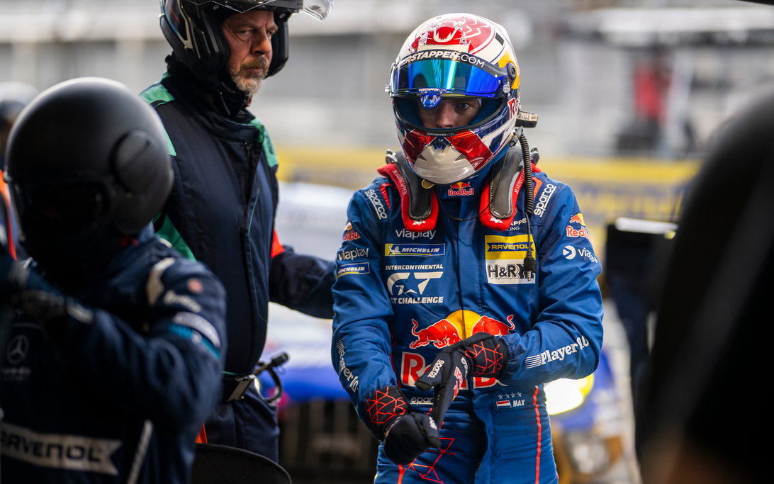Max Verstappen Reacts to GT Stewards’ 'Fault' Ruling in Avoidable Crash 2 Max Verstappen during GT World Challenge Europe practice at Portimão