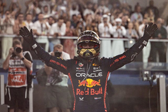 Max Verstappen’s Stats Spark Resignation Among F1 Rivals 2 Max Verstappen celebrates another win amid Red Bull's 2026 resurgence