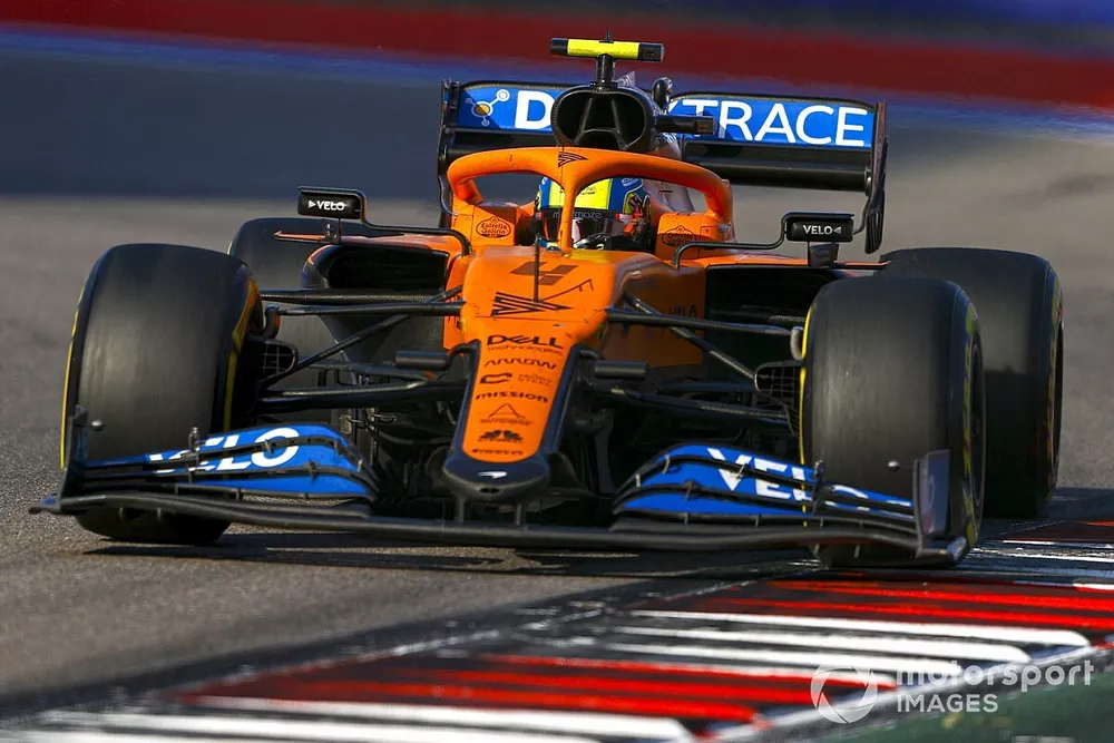 McLaren Issues Strong Warning on Lando Norris' Untapped F1 Power 3 McLaren’s updated aero surfaces around brakes and wheels at COTA