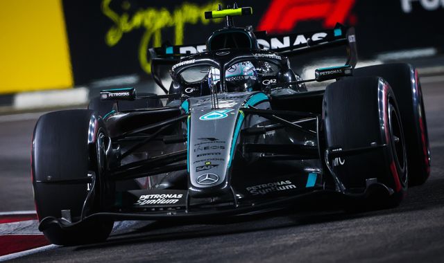 Antonelli Reveals Key Progress in Mercedes’ Latest Upgrades 3 George Russell and Kimi Antonelli running Mercedes W17 upgrades at COTA