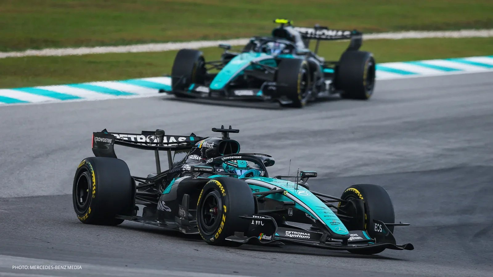 Inside Mercedes’ Clever F1 Upgrade Success at Singapore GP 3 Mercedes compares old and new specifications during Singapore GP sessions