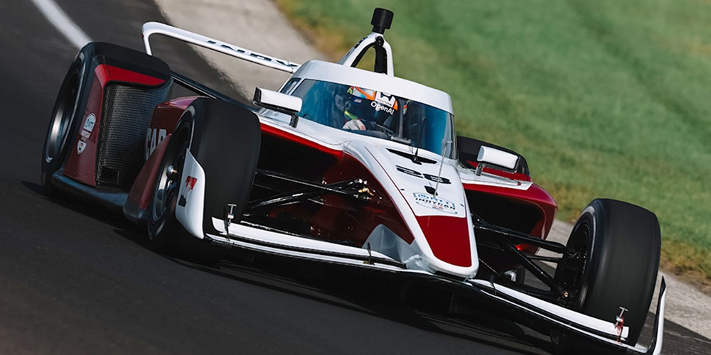 Alex Palou Tackles Indy NXT Test at IMS in Chris Griffis Memorial 2 Alex Palou prepares for Indy NXT testing on the IMS road course