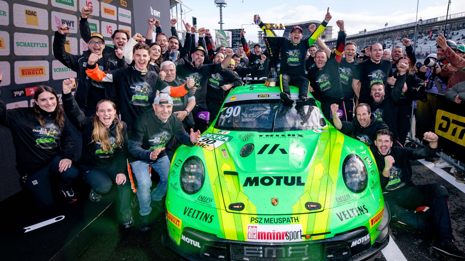 Engel Reveals Porsche Drivers Pushed Him Fiercely in DTM Title Battle 1 porsche driver ayhancan gven wins dtm title with thrilling final Engel Reveals Porsche Drivers Pushed Him Fiercely in DTM Title Battle