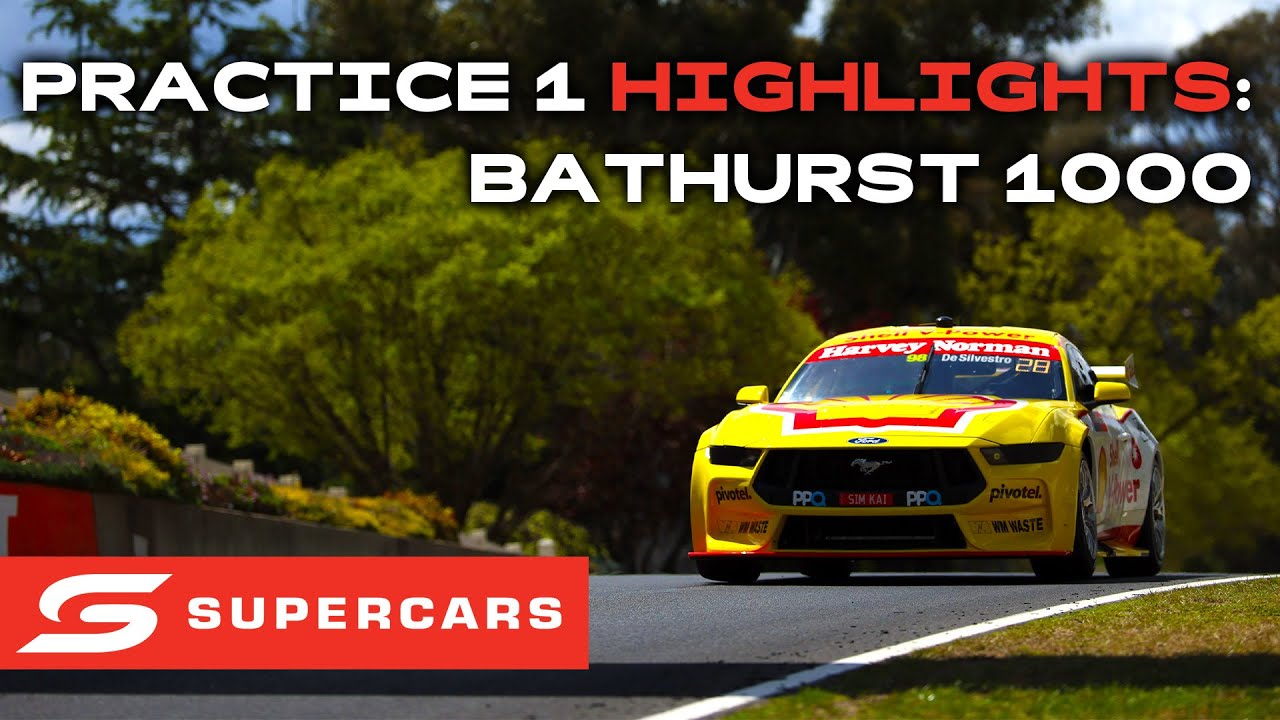 Supercars Bathurst 1000: Last-Minute Parity Shake-Up Steals the Spotlight 2 Supercars practice action on Mount Panorama during Bathurst 1000 opening day
