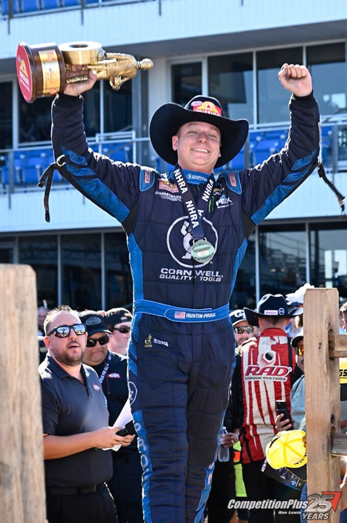 Funny Car’s Austin Prock Aims High at Texas NHRA FallNationals in Dallas 2 Austin Prock at Texas Motorplex during NHRA FallNationals