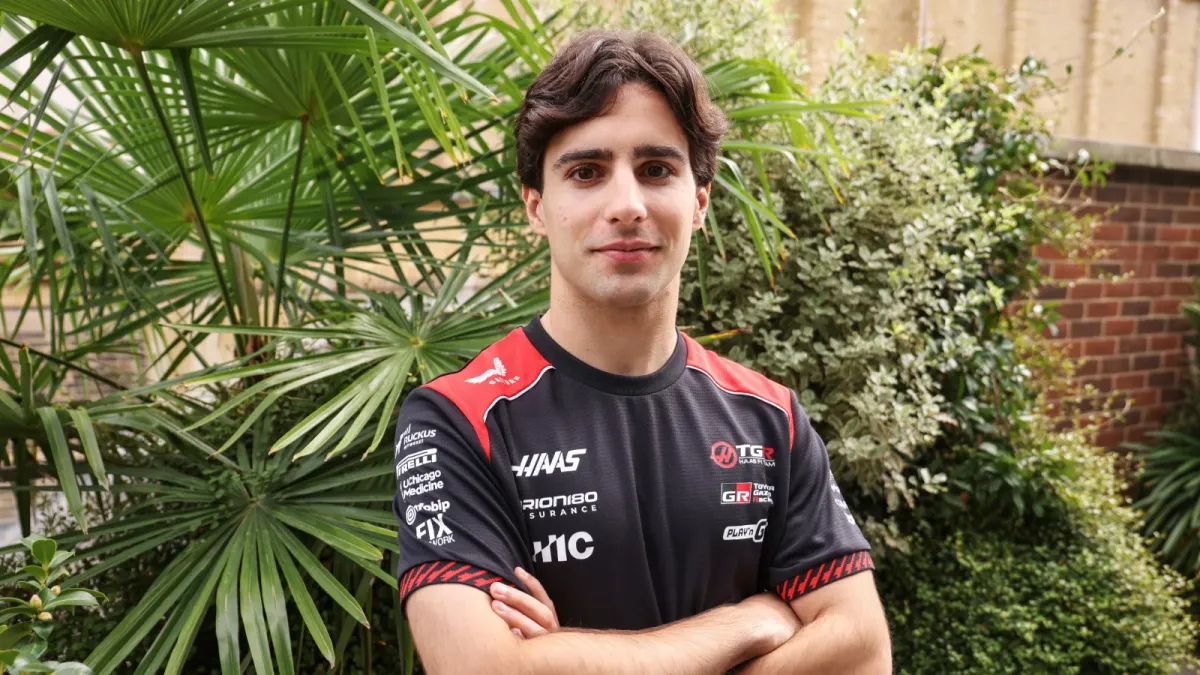 Rafael Camara Excites Fans by Revealing F1 Race Number After Haas Deal 3 Haas rookie Rafael Camara with number 50 branding ahead of Bahrain debut