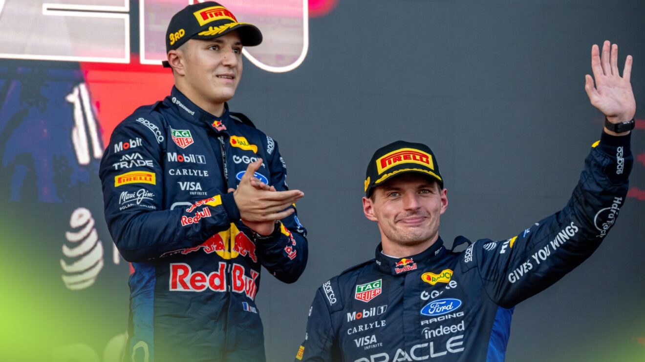 Max Verstappen Calls Isack Hadjar Debate 'Complete Nonsense' After Bold Claim 3 Red Bull paddock scene amid debate over Isack Hadjar’s remarks