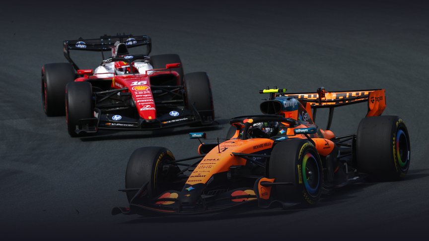 LIVE Coverage: 2026 F1 Singapore Grand Prix Sprint Action 3 F1 Sprint action featuring close racing in a compact, points-paying session