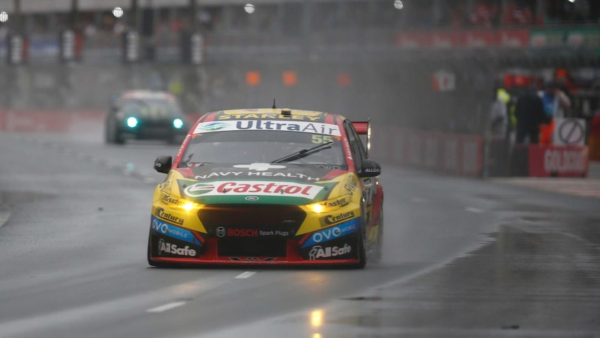 Chaz Mostert Triumphs in Thrilling Wet Supercars Gold Coast Race 3 Chaz Mostert celebrates victory after a commanding wet‑weather drive on the Gold Coast