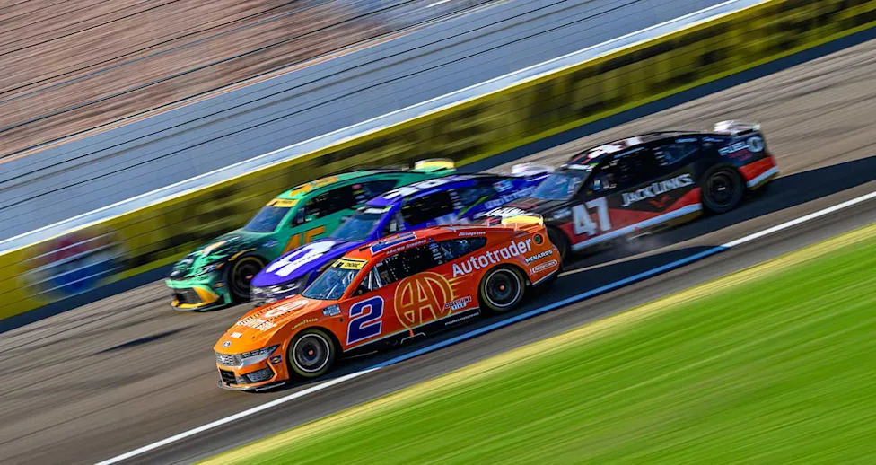 Team Penske Secures Three Impressive Top 10s at Vegas 2 Team Penske runners in action at Las Vegas Motor Speedway