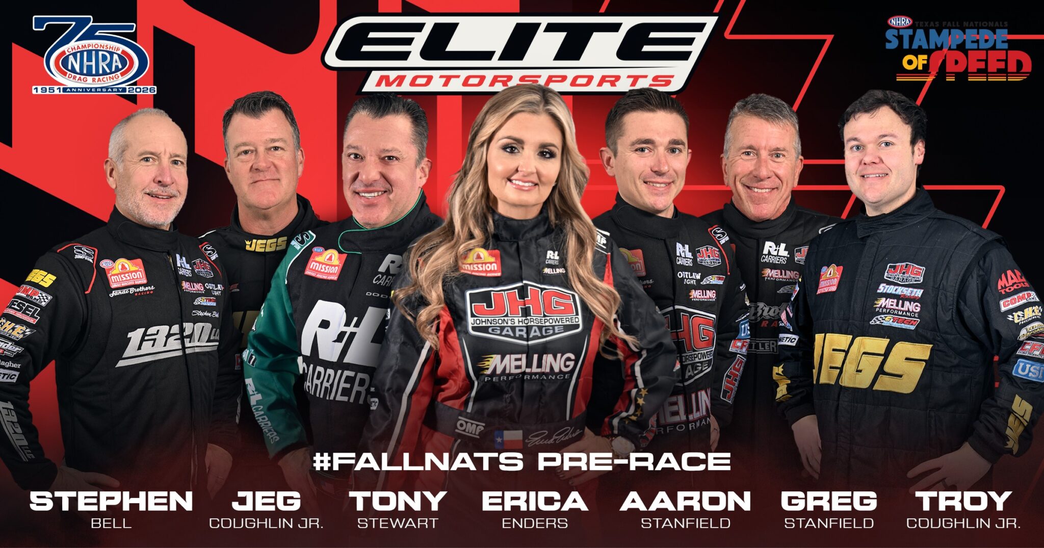 Exciting Saturday Updates from Texas NHRA FallNationals Action 3 Elite Motorsports Pro Stock team during FallNationals weekend