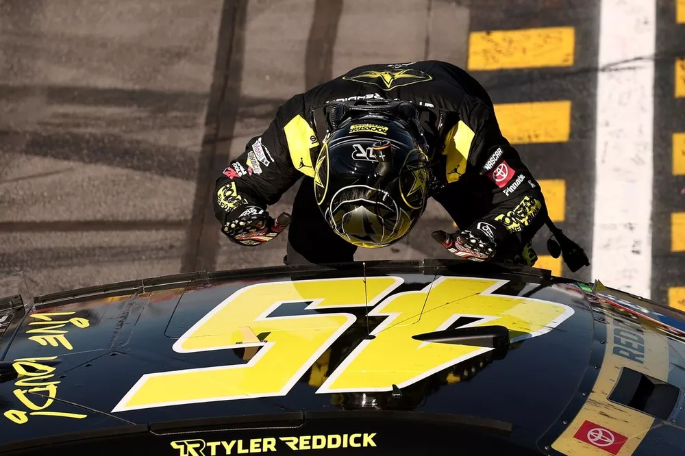 Tyler Reddick Triumphs in Phoenix NASCAR Cup After Kyle Larson's Crash 1 tyler reddick wins phoenix nascar cup thriller as kyle larson crashes Tyler Reddick Triumphs in Phoenix NASCAR Cup After Kyle Larson's Crash