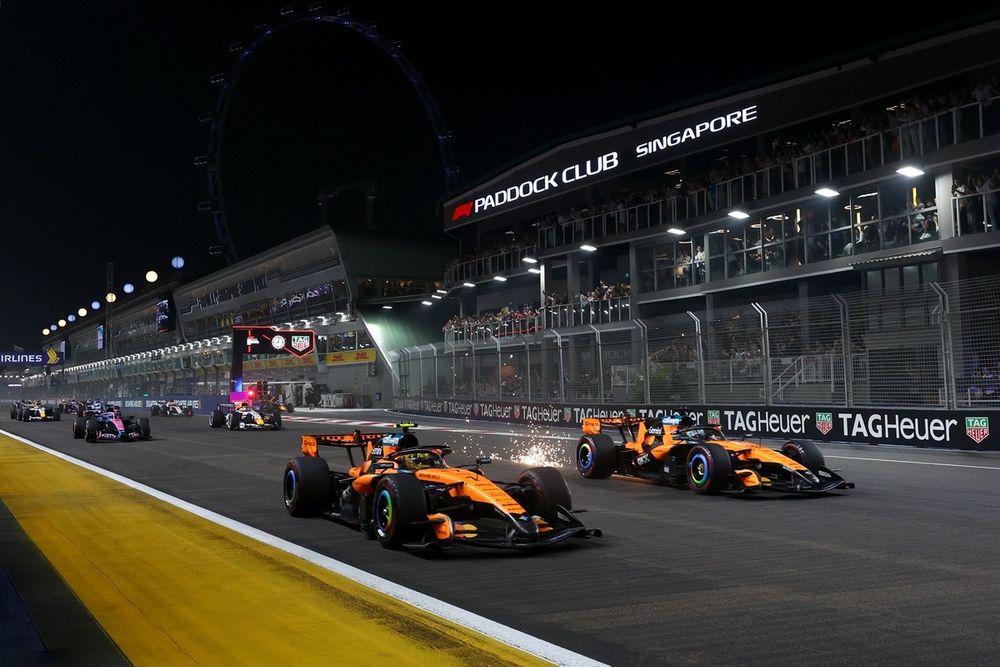 Zak Brown Issues Strong Warning to Lando Norris and Oscar Piastri After Singapore Crash 2 Zak Brown warns Lando Norris and Oscar Piastri after Singapore sprint collision