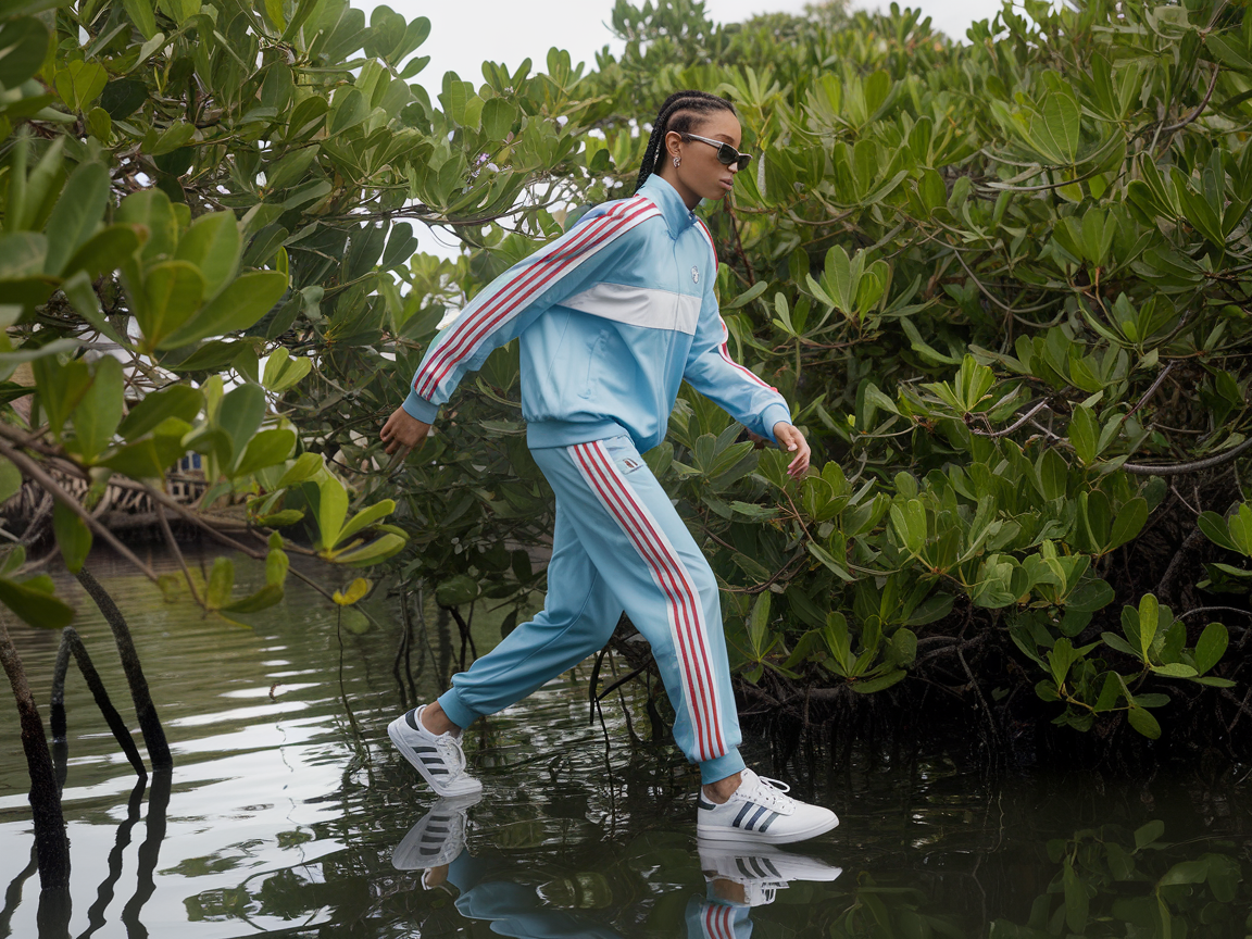 Adidas new Mercedes summer collection is inspired by the mangroves of Miami Experience the Essence of Miami with the New Summer Line