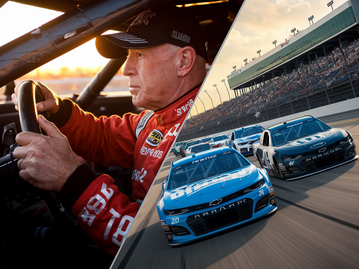 Legendary drivers at Texas Motor Speedway NASCAR Iconic Racers Ignite Texas Motor Speedway | NASCAR Action