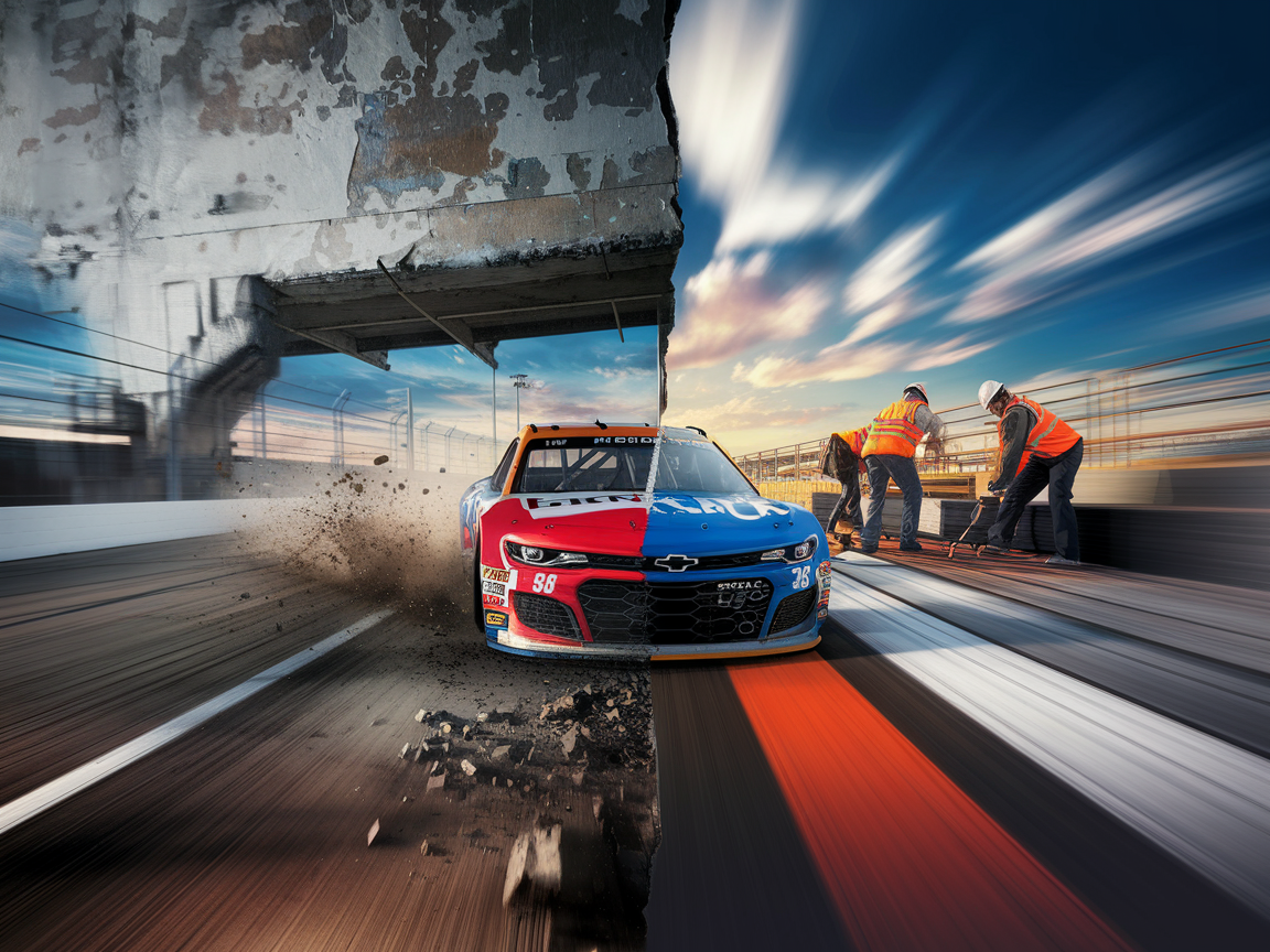 Part of Talladega wall will be modified before fall race NASCAR Talladega Wall Adjustments Ahead of Upcoming Fall Race