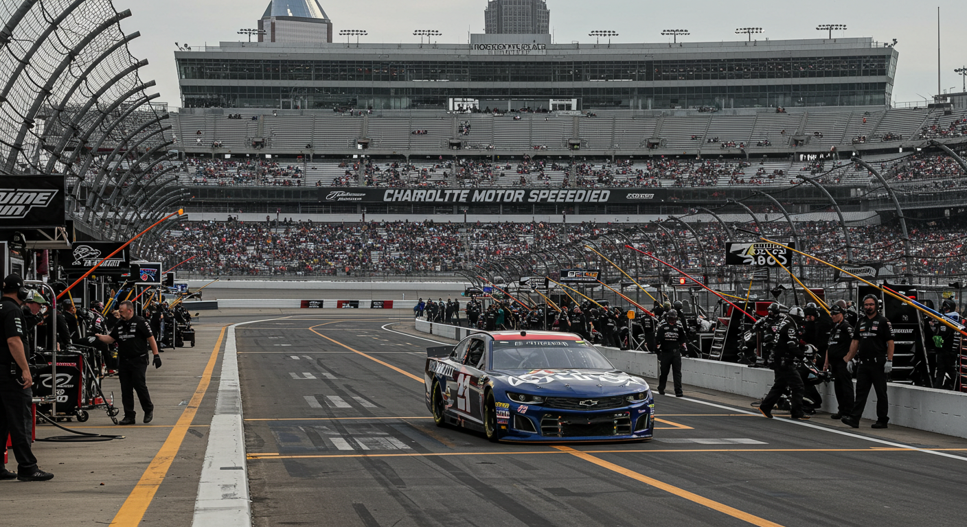 2025 Charlotte Motor Speedway pit stall assignments NASCAR 2025 Charlotte Motor Speedway Pit Stall Lineup Revealed