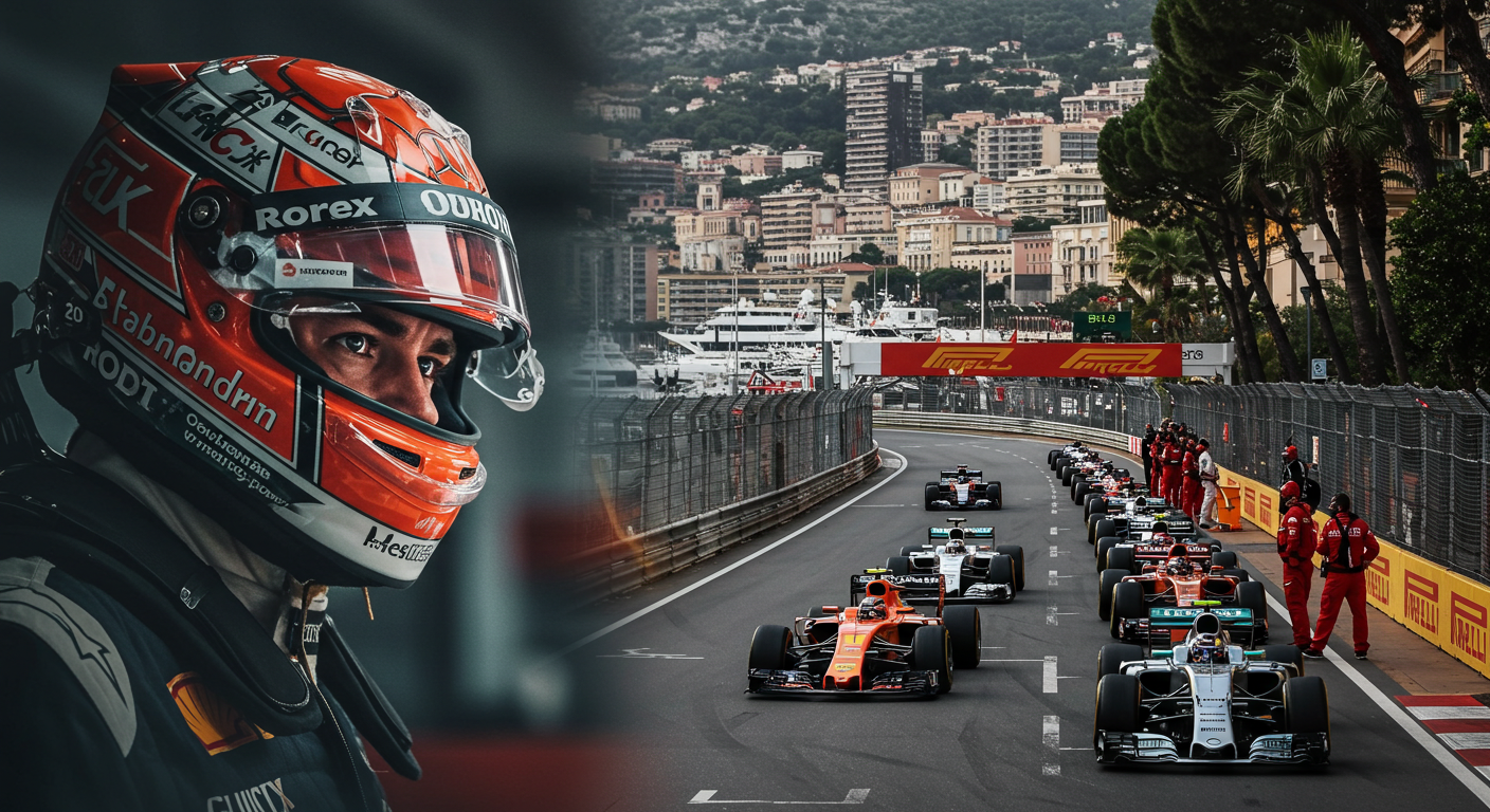 Adjusted 2025 F1 Monaco Grand Prix starting grid after multiple penalties RacingNews365 2025 F1 Monaco GP Starting Grid Shaken by Penalties
