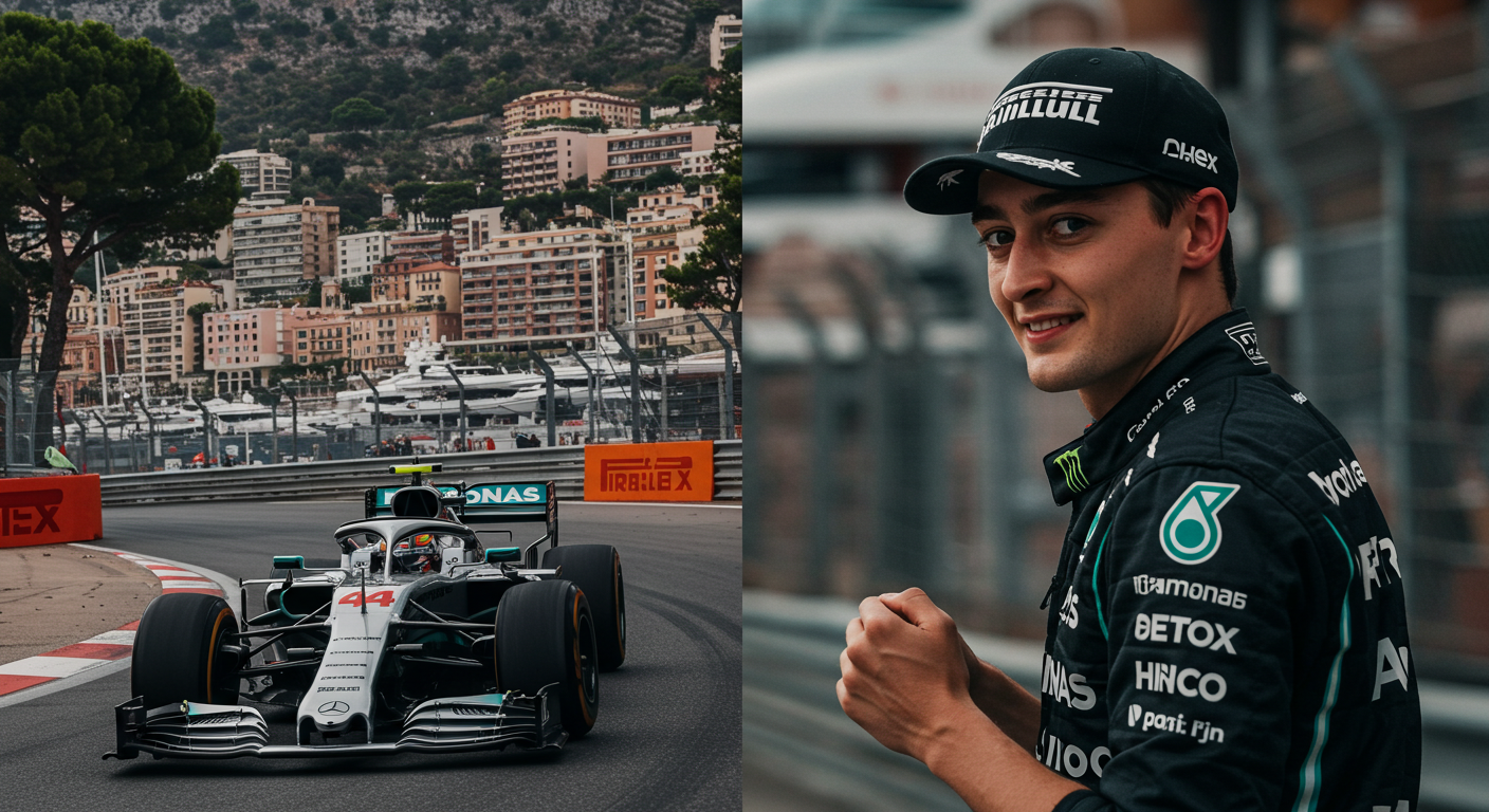 Alex Albon reveals George Russell revenge for 039miserable039 Monaco RacingNews365 Alex Albon vows George Russell revenge after miserable Monaco