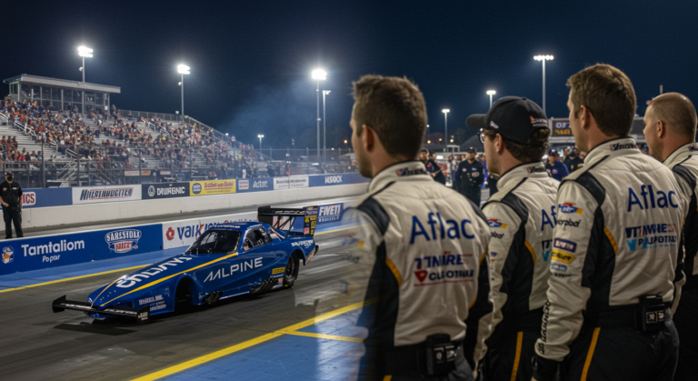 Alpine Partners extends Kalitta team partnership with Aflac branding in Bristol NHRA Alpine Partners Boosts Kalitta Team with New Bristol Aflac Branding