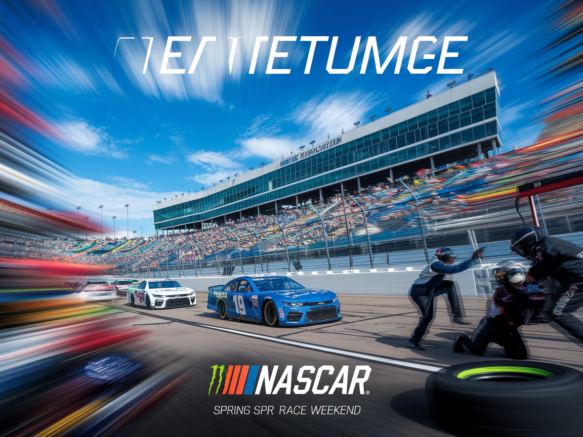 Attrack photos 2025 Kansas spring race weekend NASCAR Stunning Trackside Photos: 2025 Kansas Spring Race Weekend