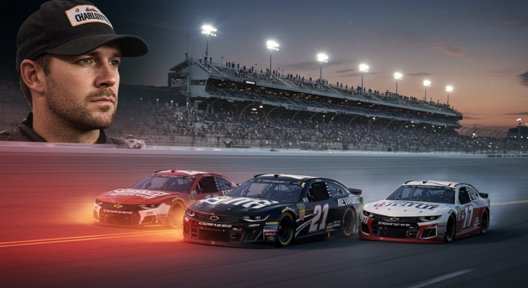 Charlotte Bell Hamlin stand in Larson039s way of history NASCAR Bell and Hamlin Challenge Larson’s Historic Win Quest