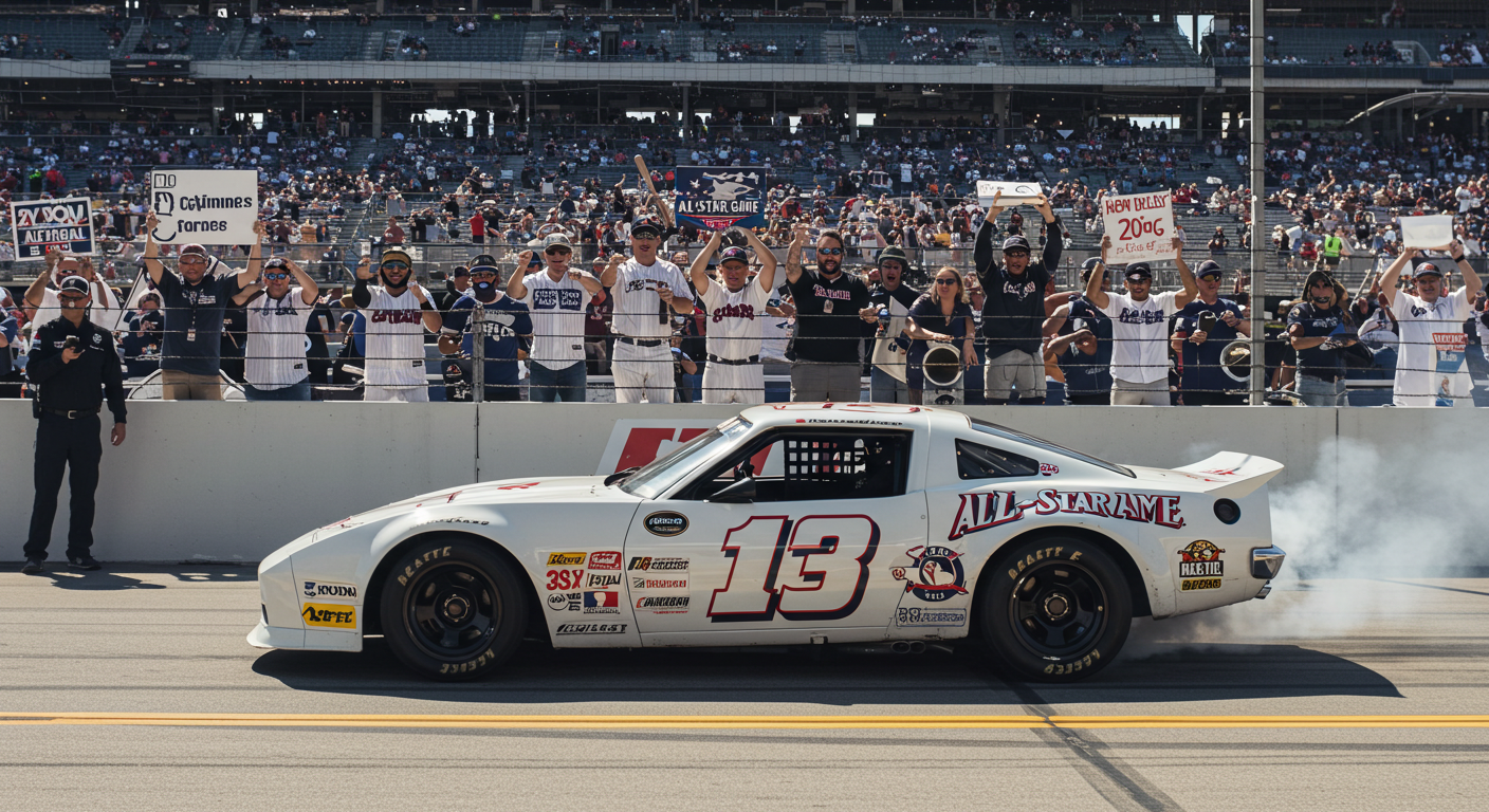 Dale Earnhardt Jr039s white MLB AllStar Game paint scheme is back Dale Earnhardt Jr. Joins Forces with Budweiser and MLB